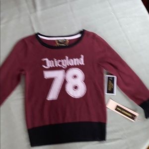 Juicy Couture sweater new with tags on.